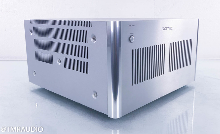 Rotel RMB-1585 5 Channel Power Amplifier; Silver w/ Rack Ears