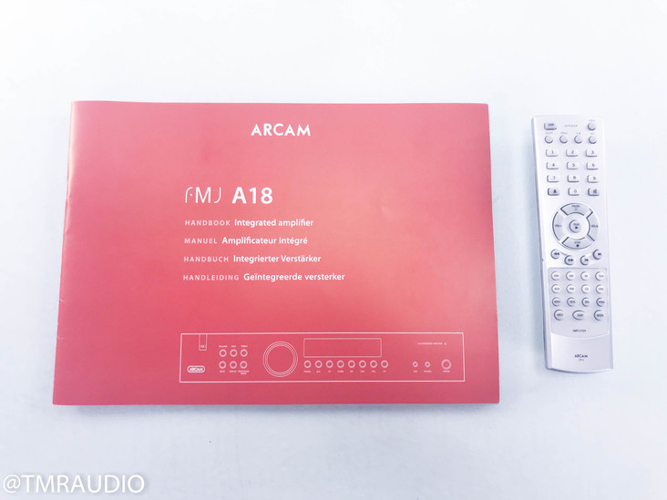 Arcam FMJ A18 Stereo Integrated Amplifier; A-18