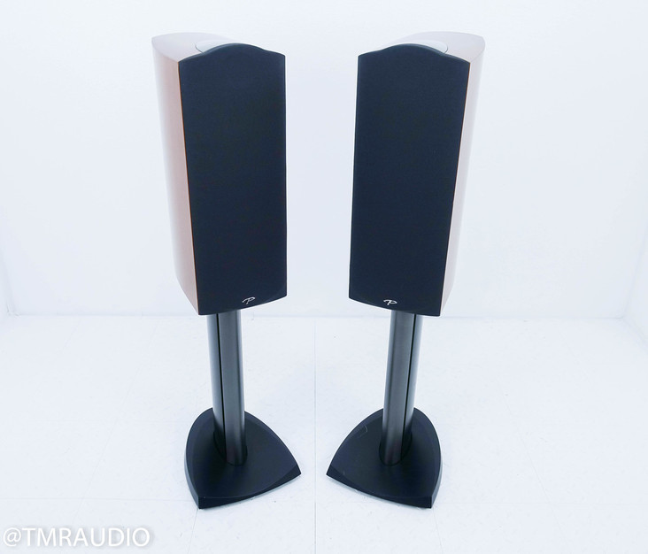 Paradigm Signature S4 Bookshelf Speakers; Cherry Pair w/ Stands