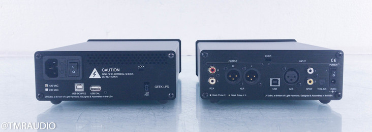 LH Labs Geek Pulse XFi DAC / Balanced Headphone Amplifier; Geek LPS Power Supply