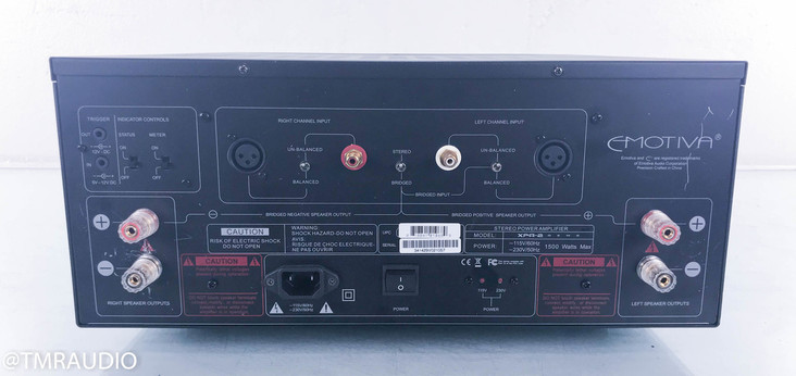 Emotiva XPA-2 Gen 2 Stereo Power Amplifier; XPA2 Gen2