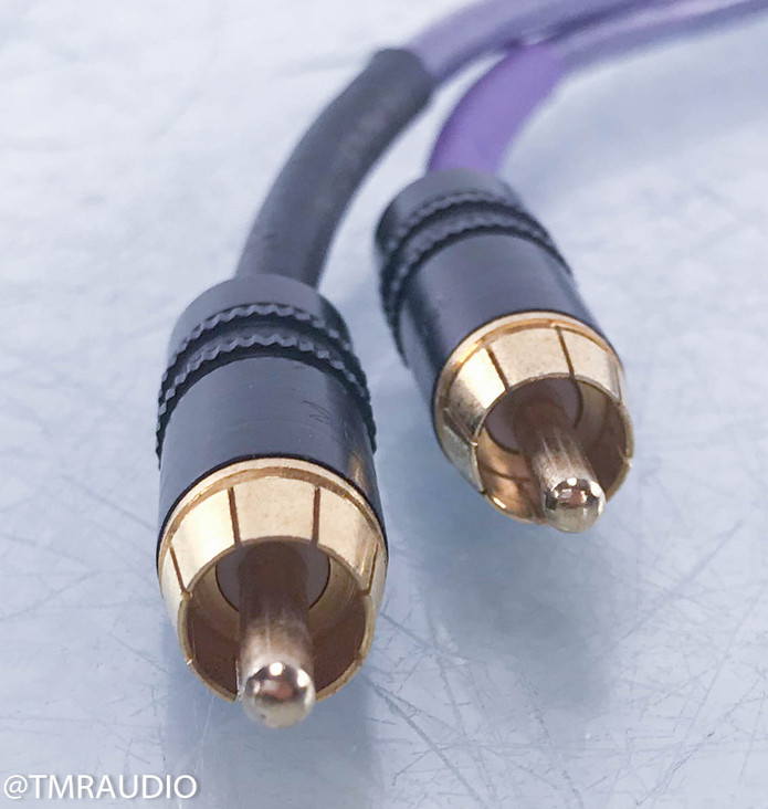 Nordost Purple Flare RCA Cables; 2m Pair Interconnects