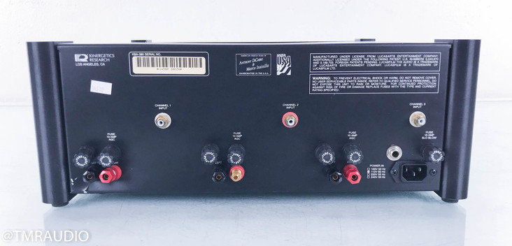 Kinergetics Research KBA-380 Three Channel Amplifier; KBA380