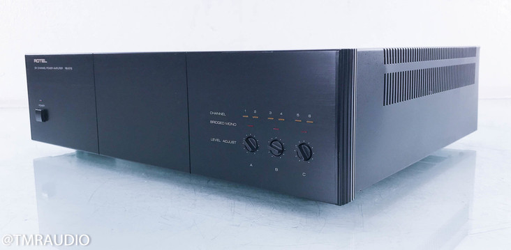 Rotel RB-976 6 Channel Power Amplifier; RB976; AS-IS (Four Dead Channels)