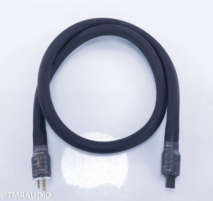Shunyata Black Mamba Helix CX Power Cable; 1.8m AC Cord