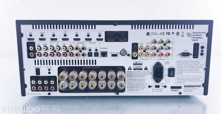 AudioControl Concert AVR-6 7.1 Channel Home Theater Receiver; New / Open Box