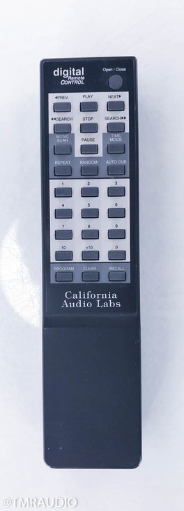 California Audio Labs Delta CD Transport; Remote