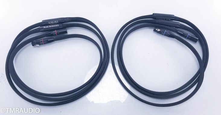 Klee Acoustics TruBalance XLR Cables; 2.8m Pair Balanced Interconnects