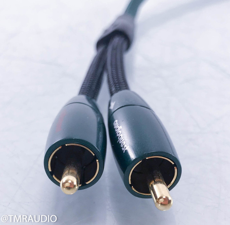 AudioQuest Evergreen RCA Cables; .6m Pair Interconnects (SOLD)