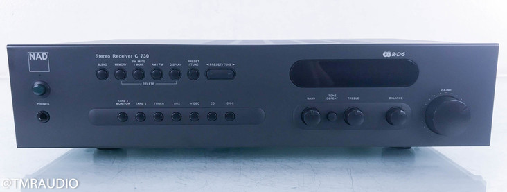 NAD C 730 Stereo Receiver; C730 (No Remote)