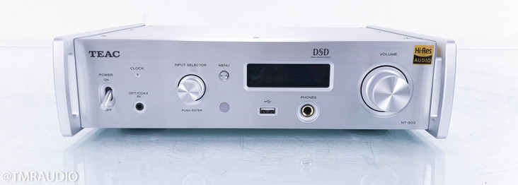 TEAC NT-503 Dual Mono Network Streamer / DAC; Silver