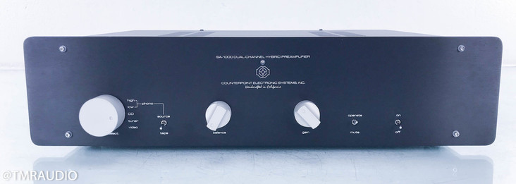 Counterpoint SA-1000 Stereo Tube Preamplifier; MM / MC Phono