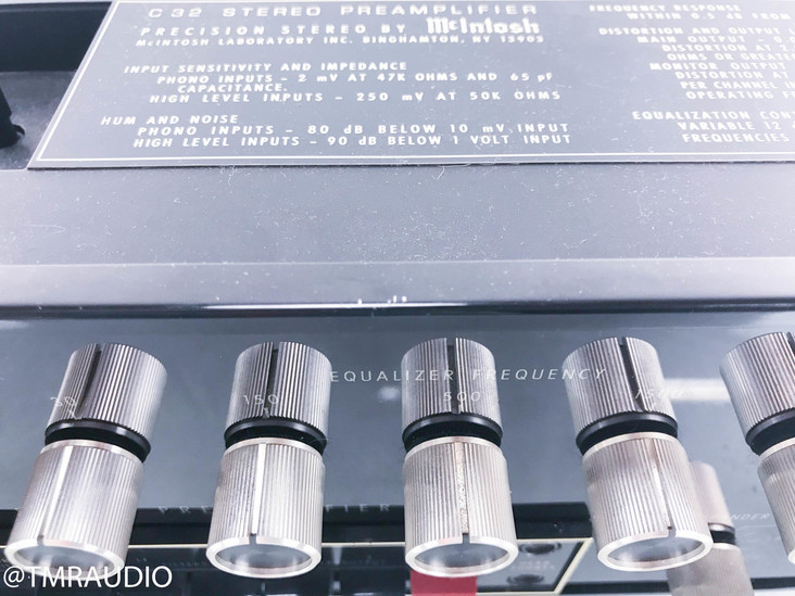 McIntosh C32 Vintage Stereo Preamplifier (SOLD)