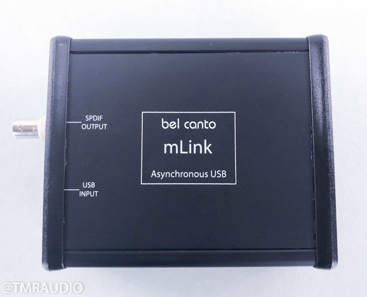 Bel Canto mLink Asynchronous USB Converter; USB - BNC Coaxial Adapter