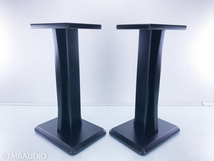 Acoustic Zen Adagio Jr. 26" Speaker Stands; Black Pair