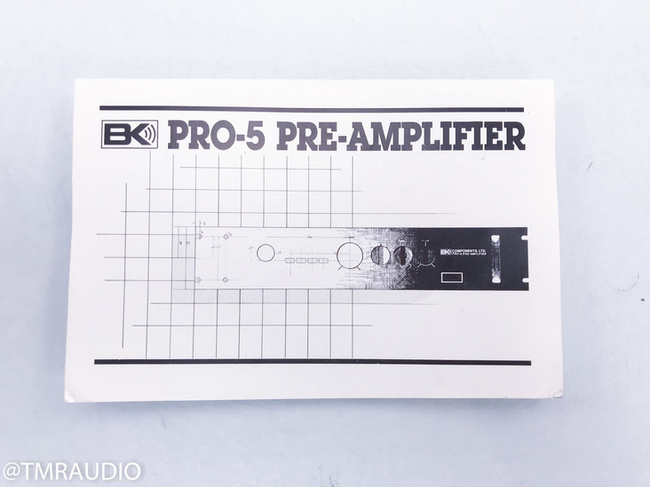 B&K Pro-5 Stereo Preamplifier; MM Phono