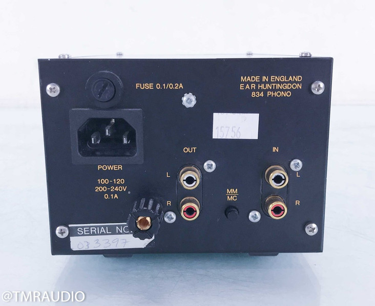 EAR 834P MM / MC Tube Phono Preamplifier; 834-P (SOLD)