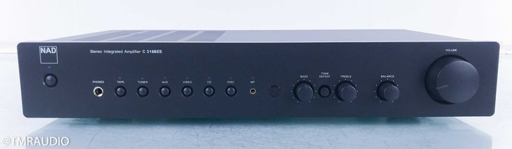 NAD C316BEE Stereo Integrated Amplifier; C 316-BEE; Remote