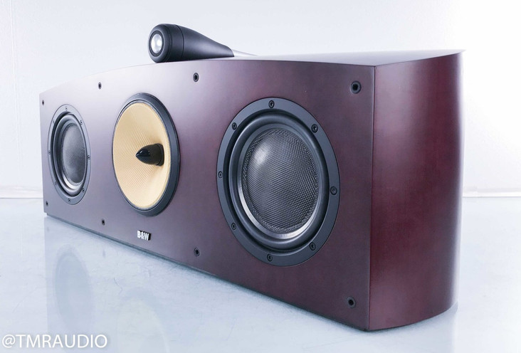 B&W Nautilus HTM1 Center Channel Speaker; Red Cherry (2/2)