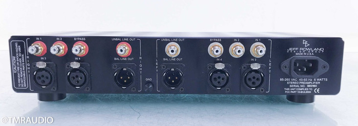 Jeff Rowland Capri S Stereo Preamplifier; Remote (SOLD2)