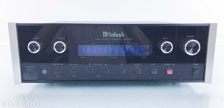 McIntosh C45 5.1 Channel Preamplifier; C-45; MM Phono; Remote