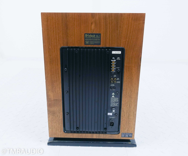 McIntosh SL-1 12" Powered Subwoofer; Walnut; SL1