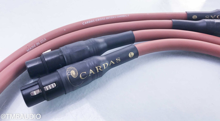★CARDAS CROSS　XLRケーブル　②　MADE IN USA CARDAS CROSS XLR 2.5m 8ft Interconnect Line cable PAIR
