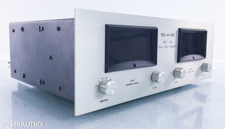 SAE Mark Three Vintage Stereo Power Amplifier; MK III