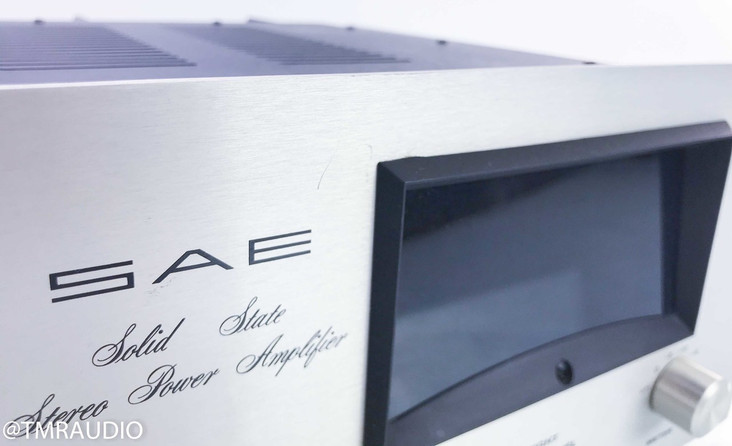 SAE Mark Three Vintage Stereo Power Amplifier; MK III