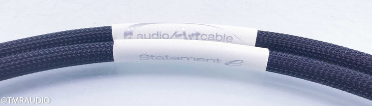 Audio Art Cable Statement e RCA Cables; 1m Pair Interconnects