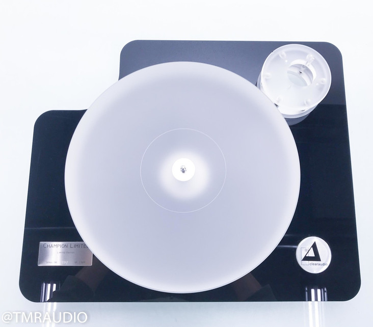 Clearaudio Champion Limited Edition Turntable; Upgraded Platter; Syncro (No Tonearm)