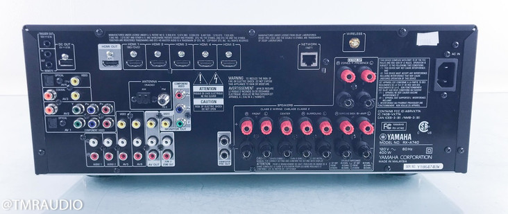 Yamaha Aventage RX-A740 7.2 Channel Home Theater Receiver; RXA740; Remote (2/2)