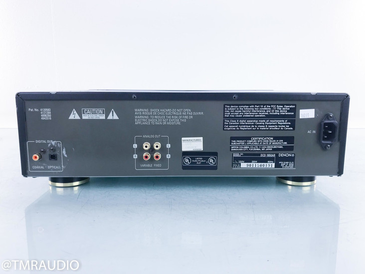 Denon DCD-1650AR CD Player (No Remote); DCD1650AR