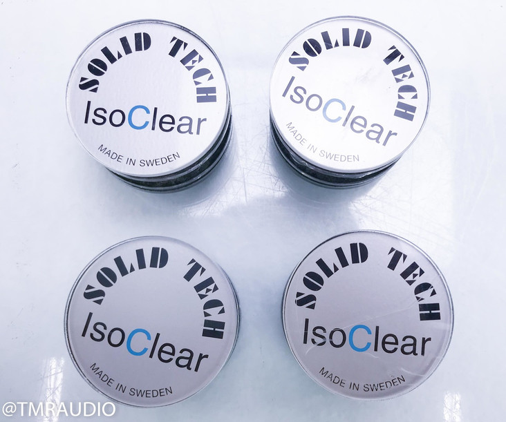 Solid Tech IsoClear Isolation Feet; Set of 4