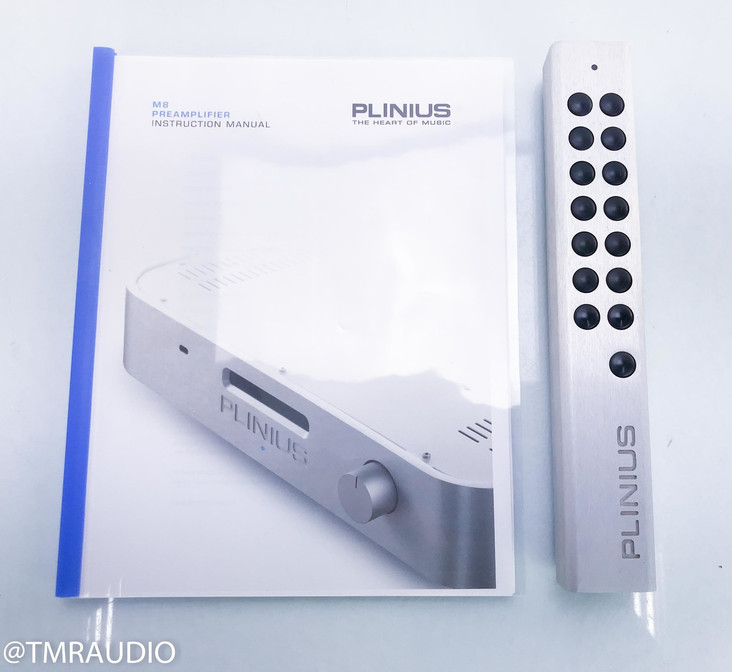 Plinius M8 Stereo Preamplifier; M-8; Remote (SOLD)