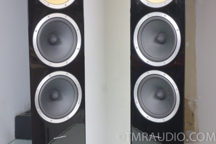 B&W CM9 Speakers; Gloss Black in Factory Boxes; Bowers & Wilkins