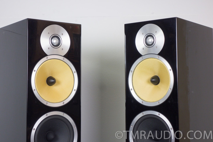 B&W CM9 Speakers; Gloss Black in Factory Boxes; Bowers & Wilkins