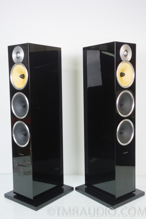 B&W CM9 Speakers; Gloss Black in Factory Boxes; Bowers & Wilkins