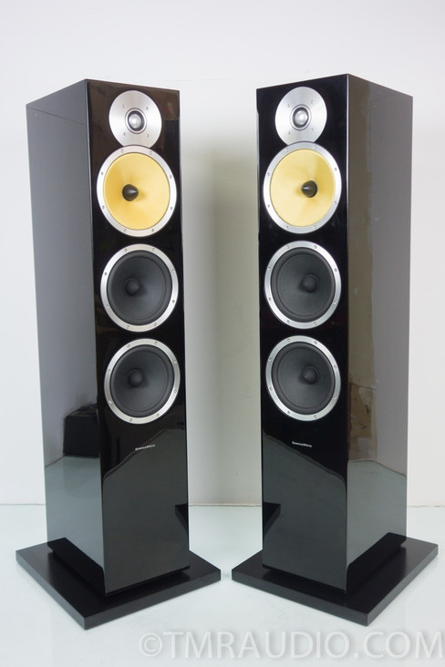 B&W CM9 Speakers; Gloss Black in Factory Boxes; Bowers & Wilkins