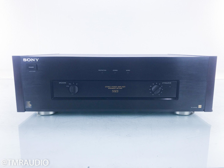 Sony TA-N55ES Vintage Stereo Power Amplifier; Wood Side Panels