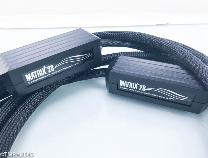 MIT Matrix 28 Speaker Cables; 3m Pair