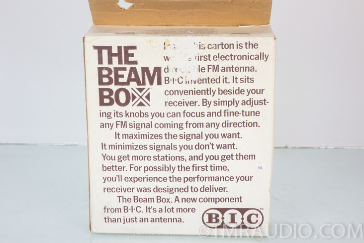 BIC Beam Box Vintage Antenna in Factory Box