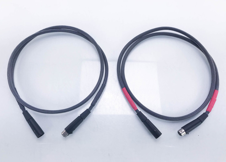 Silver Circle Audio TimeWise XLR Cables; 1.5m Pair Balanced Interconnects