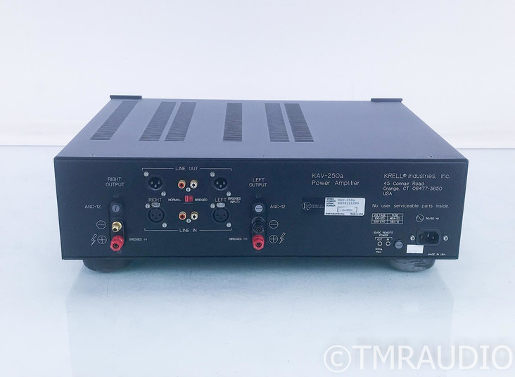 Krell KAV-250a Stereo Power Amplifier (SOLD4)