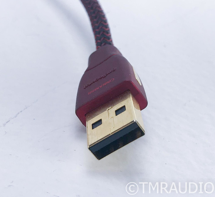 AudioQuest Cinnamon Mini USB Cable; Single 1.5m Interconnect