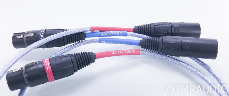 Nordost Baldur XLR Cables; .6m Pair Balanced Interconnects (SOLD)