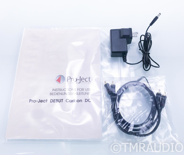 Pro-Ject Debut Carbon DC Belt Drive Turntable; Ortofon 2M Red Cartridge