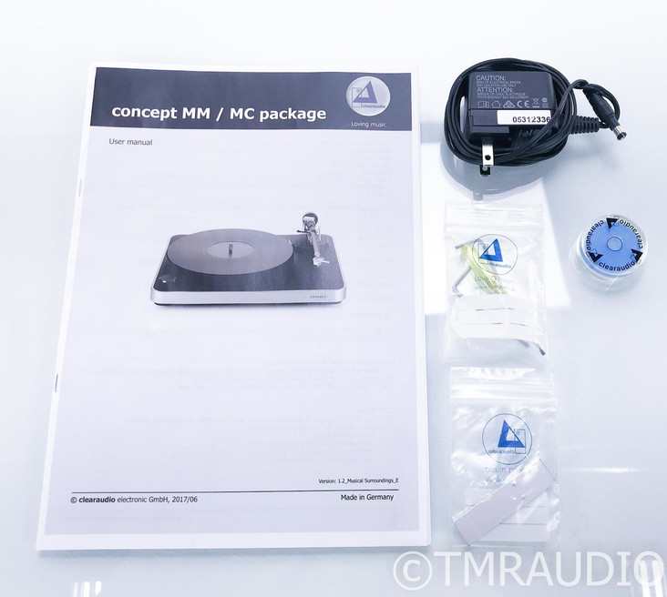 Clearaudio Concept Turntable; Concept Tonearm; Concept V2 MM Cartridge