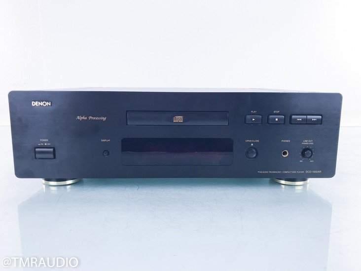 Denon DCD-1650AR CD Player; DCD1650AR (No Remote)