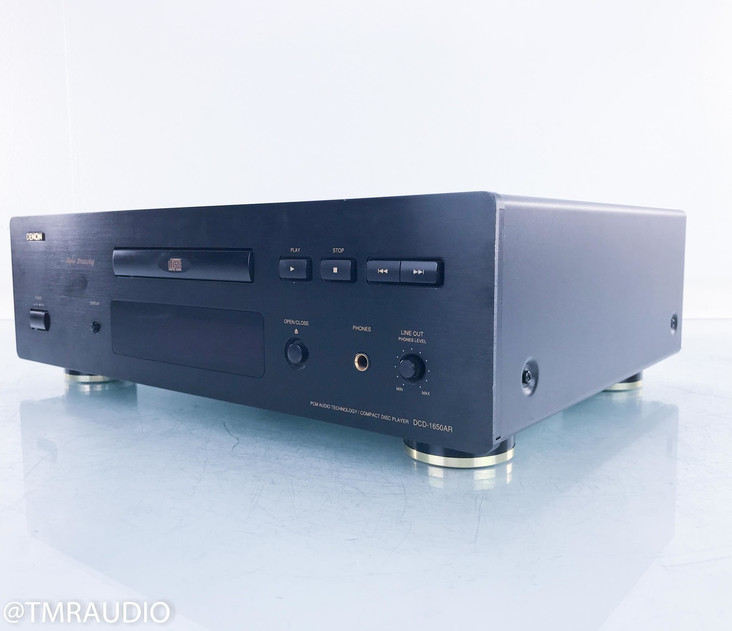 Denon DCD-1650AR CD Player; DCD1650AR (No Remote)